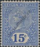 Stamp Ceylon Catalog number: 122/a