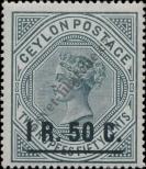 Stamp Ceylon Catalog number: 129