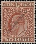 Stamp Ceylon Catalog number: 143/a