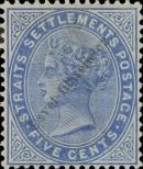 Stamp Straits Settlements Catalog number: 37