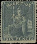 Stamp Mauritius Catalog number: 25
