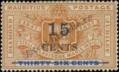 Stamp Mauritius Catalog number: 89