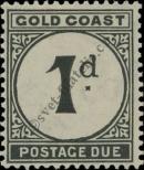 Stamp Gold Coast Catalog number: P/2