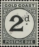 Stamp Gold Coast Catalog number: P/5