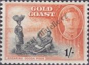 Stamp Gold Coast Catalog number: 128