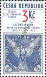 Stamp Czech republic Catalog number: 63