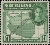 Stamp British Somaliland Catalog number: 97