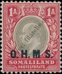 Stamp British Somaliland Catalog number: S/12