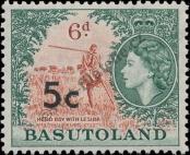 Stamp Basutoland Catalog number: 66