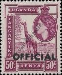 Stamp Kenya Uganda Tanganyika Catalog number: S/6