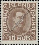 Stamp Iceland Catalog number: 161/A