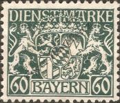 Stamp Bavaria Catalog number: S/23