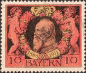 Stamp Bavaria Catalog number: 93/A