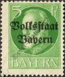 Stamp Bavaria Catalog number: 117/A