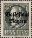 Stamp Bavaria Catalog number: 122/A