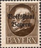 Stamp Bavaria Catalog number: 128/A