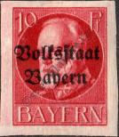 Stamp Bavaria Catalog number: 119/B