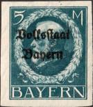 Stamp Bavaria Catalog number: 131/B