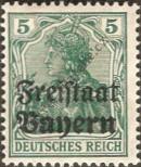 Stamp Bavaria Catalog number: 138
