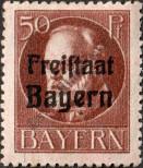 Stamp Bavaria Catalog number: 161/A