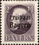 Stamp Bavaria Catalog number: 166/A