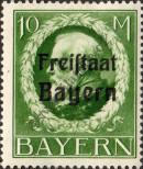 Stamp Bavaria Catalog number: 169/A