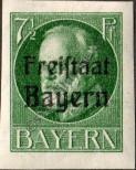 Stamp Bavaria Catalog number: 154/B