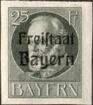 Stamp Bavaria Catalog number: 158/B