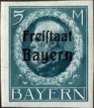 Stamp Bavaria Catalog number: 168/B