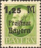 Stamp Bavaria Catalog number: 174/A