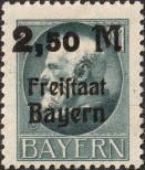 Stamp Bavaria Catalog number: 176/A