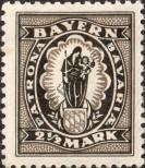 Stamp Bavaria Catalog number: 191