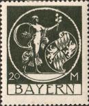 Stamp Bavaria Catalog number: 195