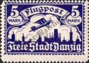 Stamp Free City of Danzig Catalog number: 70