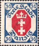 Stamp Free City of Danzig Catalog number: 78