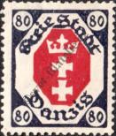 Stamp Free City of Danzig Catalog number: 82