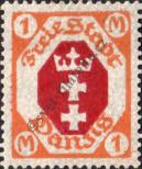 Stamp Free City of Danzig Catalog number: 83