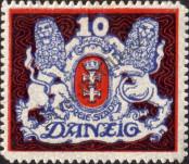 Stamp Free City of Danzig Catalog number: 88