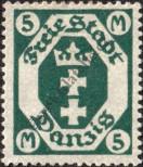 Stamp Free City of Danzig Catalog number: 108