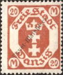 Stamp Free City of Danzig Catalog number: 111