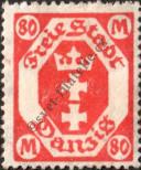 Stamp Free City of Danzig Catalog number: 140