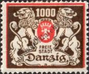 Stamp Free City of Danzig Catalog number: 145