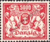 Stamp Free City of Danzig Catalog number: 152