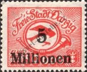 Stamp Free City of Danzig Catalog number: 180