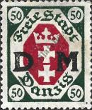 Stamp Free City of Danzig Catalog number: S/8