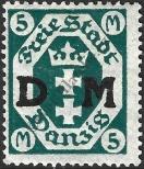 Stamp Free City of Danzig Catalog number: S/24