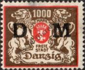 Stamp Free City of Danzig Catalog number: S/40