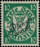 Stamp Free City of Danzig Catalog number: S/42
