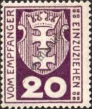 Stamp Free City of Danzig Catalog number: P/2