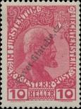 Stamp Liechtenstein Catalog number: 2